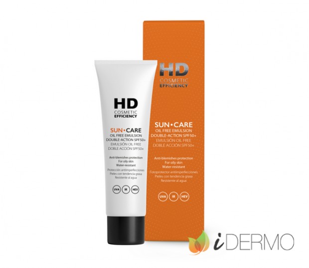 HD SUNCARE EMULSIÓN OILFREE DOBLE ACCIÓN SP50+